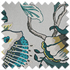 Morton, Teal - Made to Measure Curtains